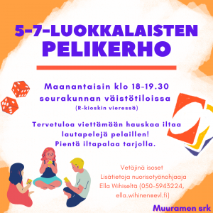 5-7-luokkalaisten pelikerho