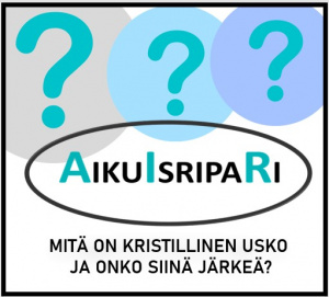 Kuvassa kysymysmerkkejä ja teksti Aikuisripari