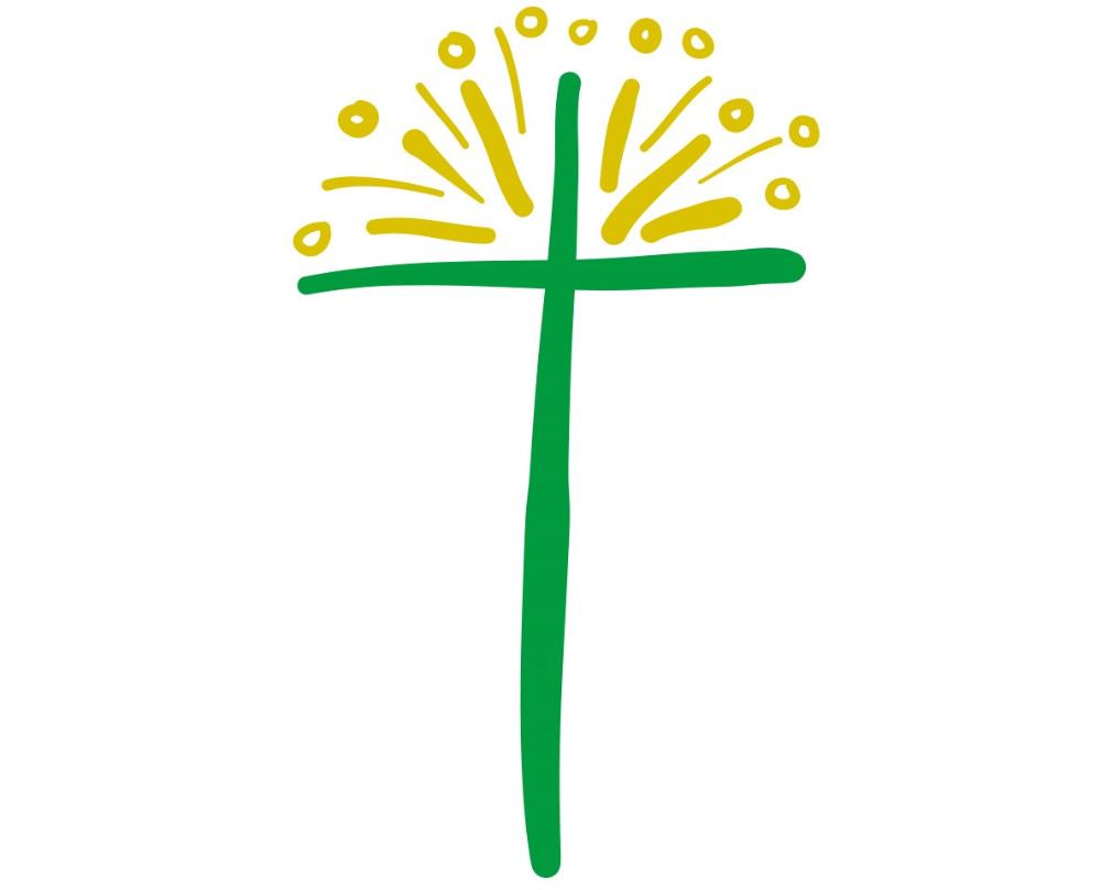 Vihreä risti, Hiilineutraalin kirkon logo.